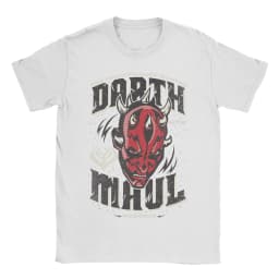 Men Women's A New Hope X-Wing May The Force Be with You Darth Maul T Shirts 100% Cotton Clothing Crew Neck Tee Gift Idea T-Shirt
