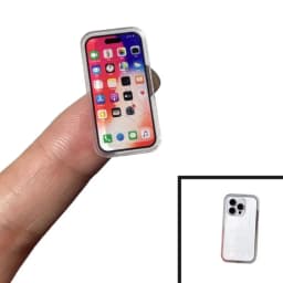 1:12 Miniature Phone Micro Model Decoration Dollhouse Mobile Phone Model Dollhouse Phone Doll House Accessories Decor
