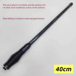 Short Off-Road Vehicle Mobile Antenna Thick Decorative Antenna Suitable For Off-Road Vehicles, Stylish Decorative Antenna