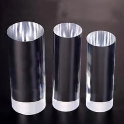 Clear Acrylic Rod Solid Round Bar PMMA Plastic Plexiglass