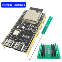ESP32-S3 Development Board with Expansion Adapter Kit 2.4G Wifi BT Module MCU ESP32-S3WROOM1 N16R8 44Pin Type-C ESP32-S3