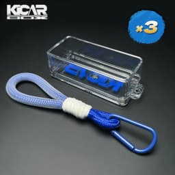 Kicarmod 1/64 Model Car Display Case – Clear Acrylic Dust-Proof Storage Box, Wall-Mountable Hanging Design for 1:64 Diecast Cars
