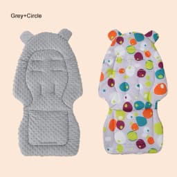 Baby Stroller Seat Cushion Infant Double-sided Cart Seat Pad 2025 New Thick Warm Cushion Universal Baby Stroller Accessories
