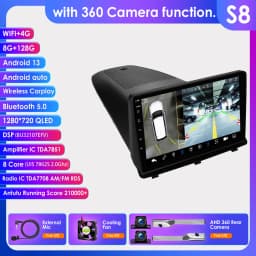 4G AI Carplay Android Auto Car radio For Opel Antara 1 2006 -2017 Multimedia player Autoradio GPS navi Stereo 8Core Head Unit Fm