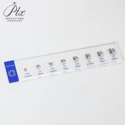 Comparison Ring Sizer Tester 5A CZ Moissanite Diamond Jewerly Dealer Tools Set Tools Size Shape Reference Top Quality Wholesale
