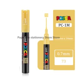 1 UNI POSCA PC-1M Marker Art Supplies for Artist POP Poster Pen Graffiti Advertising 0.7mm Art Stationery Multi-color Optional