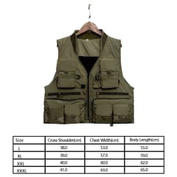 2026 New Korean Fishing Vest Quick drying Fish Vest Breathable Material Fishing Jacket Outdoor Sports Safety Rescue Fishing Vest