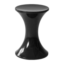 Hourglass Shape Storage Foot Rest Stool for Bathroom PP Material 44x31cm End Table