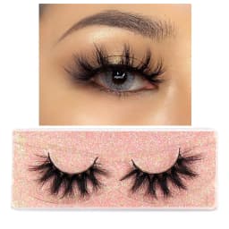 FOXESJI Lashes 3D Mink Eyelashes Natural Long Fluffy Dramatic Strip Eye Lashes Eyelash Extension Soft False Eyelashes Makeup