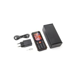 UNIWA S2 Feature Phone IP68 Waterproof Keypad Mobile Phone 2.4 Inch Dual SIM 2500mAh Big Battery 0.3MP Flashlight