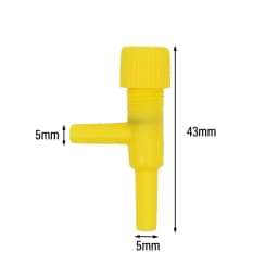 10/20pcs Aquarium Air Flow Control Valve Tap Fish Tank Air Water Flow Regulator Hose Connector Control Valve For 5mm Oxygen Tube