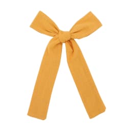 Long Tail Linen Hair Bow Clips for Little Girl Kids Mom Women Ponytail Knot Bows Alligator Clip Hair Accessories