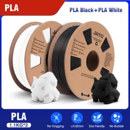 JAYO PETG PLA MATTE PLUS SILK Marble Wood 3D Printer Filament 2Roll 1.75mm Filament Environmental Material For 3D Pen & Printers