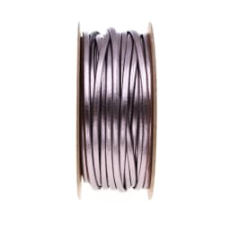 2mm/5mm *15m Matte Light Pu Faux Leather Cord Flat Gold Silver Color Shine Rope for Bracelet Jewelry Beading String Ribbon Craft
