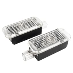 2X LED Car RGB Interior Footwell Light Atmosphere Lamp Accessories For SEAT Ateca Leon 5F MK3 Ibiza ST Toledo KG MK4 Alhambra 7N