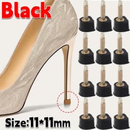 10pcs Heel Repair Tips Pins Shoes Tips Taps Dowel Lifts Replacement Shoe Repair Heel Stoppers Protectors Shoe Accessories