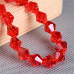 2mm 3mm 4mm 6mm 8mm Bicone Faceted Crystal Glass Loose Spacer Beads Wholesale Lot For Jewelry Making DIY Crafts Findings