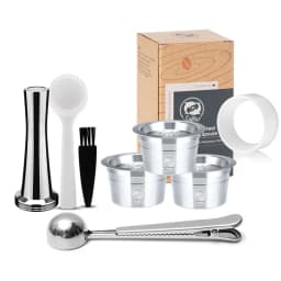 Reusable Capsule For 3 Hearts Modo Lov Tchibo Cafissimo K fee Caffitaly Classic Coffee Maker Refillable Filters Pod Accessories