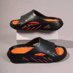 Men's Massage Slides Ultra Soft Cloud Slippers Thick Sole Non-slip Indoor Outdoor Sandals Casual Beach Flip Flops Big Size 48 49