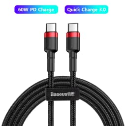 Baseus 100W USB C To USB Type C Cable For iPhone 15 Plus Pro max USB C PD Fast Charger Cord USB-C Type-c Cable For Macbook Pro