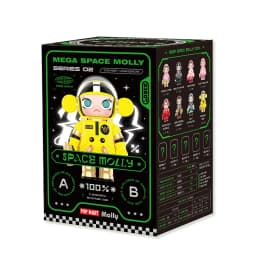POP MART MEGA SPACE MOLLY 100% SERIES 02-B Mystery Box 1PC/9PCS POPMART Blind Box Action Figure