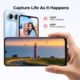 Doogee Note 60 Smartphone 6150Mah Battery 6.56'' Display 32Gb(3+29) 128Gb 13Mp Main Camera Unisoc T7225 Android 16 Mobile Phone