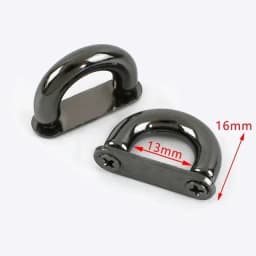 5/10Pcs Deepeel Metal Arch Bridge Bag Side Clip Buckle D Ring Screw Hook Handbag Strap Handle Connect Clasp Bags Accessories