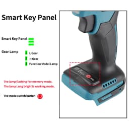 Powerful Riveting Gun Brushless Electric Rivet Nut Machine Kit with Riveter Heads Automatic Electric Riveter Set Riveting Tool