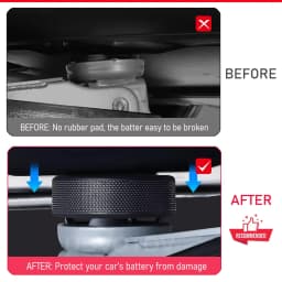 Lifting Pad for Tesla Model 3 Y S X Juniper Upgraded Jack Rubber Adapter Tool Battery & Chassis Pucks for Tesla Accessories