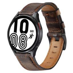 22mm 20mm strap for Samsung Galaxy watch 6/5/4/5 pro/Active 2 Retro Leather bracelet Huawei Gt 3-2 Galaxy watch 6 classic band