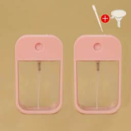 Plastic Card Bottle Perfume White Pink Blue 45ml Water Mist Spray Bottle for Hand Sanitizer Oral Spray Sprayer