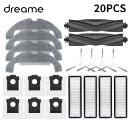 Dreame D10 Plus Gen 2 RLD32GD Robot Vacuum Spare Parts Consumables Main Side Brush Hepa Filter Mop Cloth Dust Bag Accessories