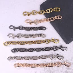 Alloy Bag Extension Chain Metal Chain With Round Hook Armpit Shoulder Bag Transformation Crossbody Bags Extend Chain
