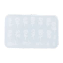 3D Art Mold with Variety of Patterns Template Carving Sticker Stencil Tools Moulds for Nail Enthusiasts and Salons R3MC