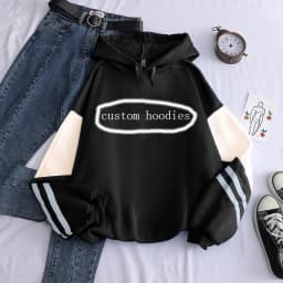 winter long sleeve custom hoodies sweatshirt