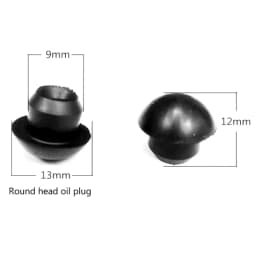 10 PCS Solid Tire Wheel Hub Cap Rubber Plug For M365 Pro 1S Mi3 Electric Scooter Max G30 G30D G30LP Wheel Air Hole Parts