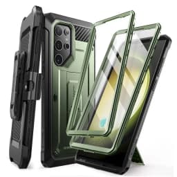 For Samsung Galaxy S24 Ultra Case 2024 SUPCASE UB Pro Full-Body Dual Layer Rugged Belt-Clip Case with Built-in Screen Protector