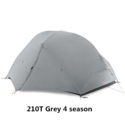 FLAME'S CREED 2 People Backpacking Tent Outdoor Camping 4 Season Winter 15D Tent Double Layer Waterproof Hiking Survival