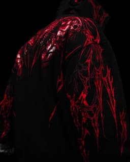 Men Unique Gothic Dragon Thorn Print Zip Up Hoodie Soft Cotton Like Fabric Oversized Long Sleeve Loose Punk Y2K Sweat Jacket