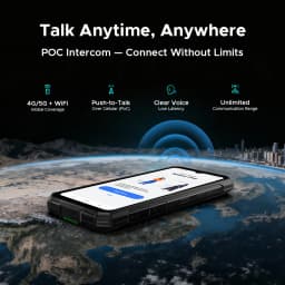 DOOGEE Fire 7 Pro Rugged Phone Dual Camping Lights Support Push-to-Talk Over Cellular 13000mAh Battery Android 15 Smartphone