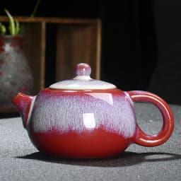 Exquisite Star Glaze Teapot 200ml Ceramic Kung Fu Tea Pot Puer Tea Pot 180ml Cup Set Heated Kettle Kettle Teeware Teware Teapot