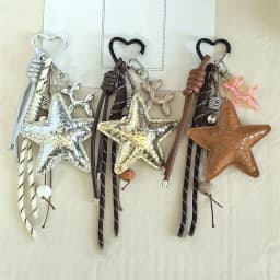 2025 New PU Leather Starfish Bag Charm Cute Decorative Keychain Decoration Fashion Braided Rope Bag Accessorie