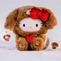 Authentic TOP TOY Hello Kitty Puppy Party Series Blind Box Cute Kitty Bag Pendant Kt Mystery Box Collection Birthday Gifts