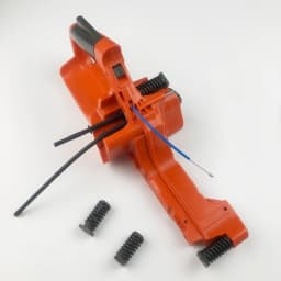 Gas Tank Assembly Rear Handle kit for Husqvarna Chainsaw 445 450 445E 450E Replace 525862104 Fuel Line Filter Buffer Springs