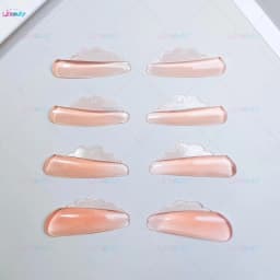 Libeauty V Curl Glue Free Silicone Eyelash Perm Pads Super Sticky Lash Lift Shield Lifting 3D Eyelash Curler Accessories Tools