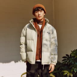 Semir Men Down Jacket 90 Percent Down Fill Plaid Loose Fit Stand Collar Modern Style 2026 New Winter Daily Wear