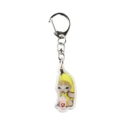 Banana Cat Happy Banana Cat Keychain Backpack Charm Pendant Banana Cat Mobile Phone Chain Cartoon Keyrings Banana Cat Pendant