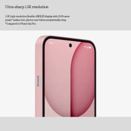 Nothing Phone (4a)Snapdragon 7s Gen 4 6.78-inch flexible AMOLED 5080mAh battery 50 MP IP64 NFC Global version