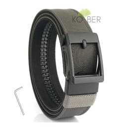 KOLBER Hard Tactical Belt for Men Metal Automatic Buckle Military Gun Belt 1100D Nylon Outdoor IPSC Belt Casual Waistband Male