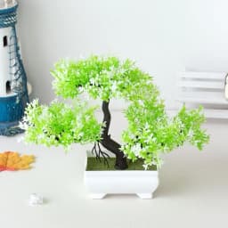 Artificial Plant Lily Flower Pinecone Potted Plants Home  Wedding Living Room Table Shop Decor Artificial Aquatic Plants Bonsai